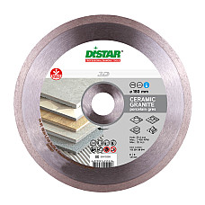 Disc diamantat DISTAR pentru placi ceramici Ceramic granite d180