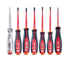 Set de șurubelnițe cu mâner cu 3 laturi MILWAUKEE