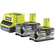 Set de acumulator+incarcator RYOBI RC18120-250X 2x5.0Ah