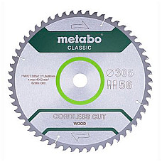 Pânza ferăstrău circular METABO Cordless cut Classic HW/CT (628693000)