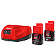 Set acumulatori Milwaukee M12 NRG-2..