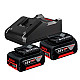Bosch GAL 18V-40 + 2*GBA 4.0Ah (160..