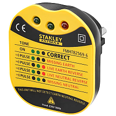 Тестер розеток 2-контактный FMHT82569-6 STANLEY FATMAX