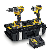 Set scule cu acumulator DeWALT DCK266P2T (DCD796+DCF887)