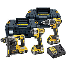 Set de scule cu acumulator  DeWALT DCK368P3T