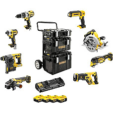 Набор аккумуляторных инструментов DeWALT DCK853P4