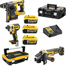 Набор аккумуляторных инструментов DEWALT DCK305P3T (DCH273+DCG405+DCF887)