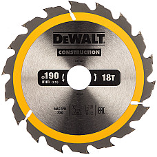 Disc circular DEWALT 190x30mm 18T DT1943