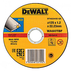 Disc de tăiere pentru metal 125x1.2x22.23mm DT42340Z