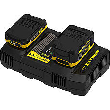 Încărcător  "rapid" V20 p/u doua baterii Stanley FATMAX SFMCB24-QW