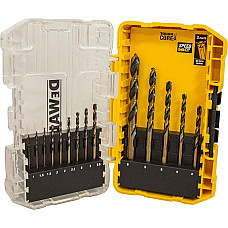 Set de scânduri metalice negre și aurii DeWALT 14 buc DT70727-QZ