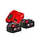 Set acumulatori Milwaukee M18 NRG-5..