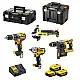 SET SCULE CU ACUMULATOR DEWALT DCK4..