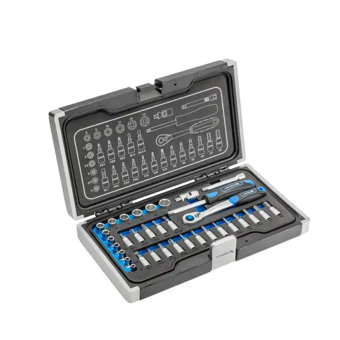 Набор головок и принадлежностей Hoegert HT1R4..