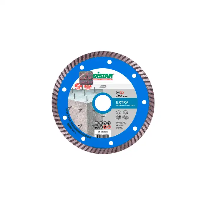 Диск алмазный отрезной Distar Turbo Extra 150..