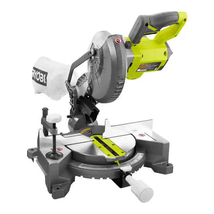 Аккумуляторная торцовочная пила Ryobi EMS190D..