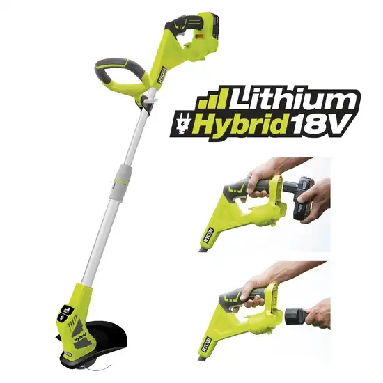 Триммер аккумуляторный-гибридный Ryobi RLT183..