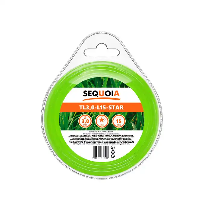 Леска для триммеров SEQUOIA TL2.4-L15-Star..