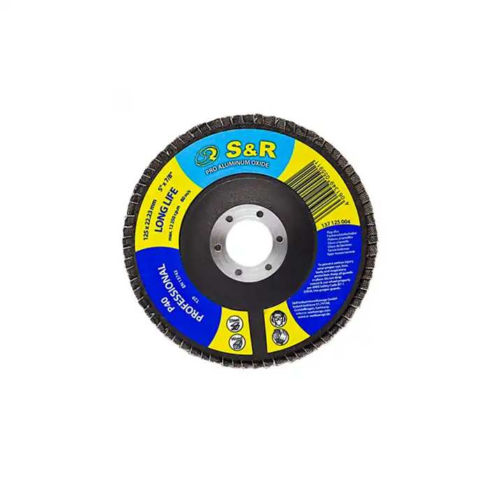 Лепестковый зачистной диск S&R Meister  125/P..