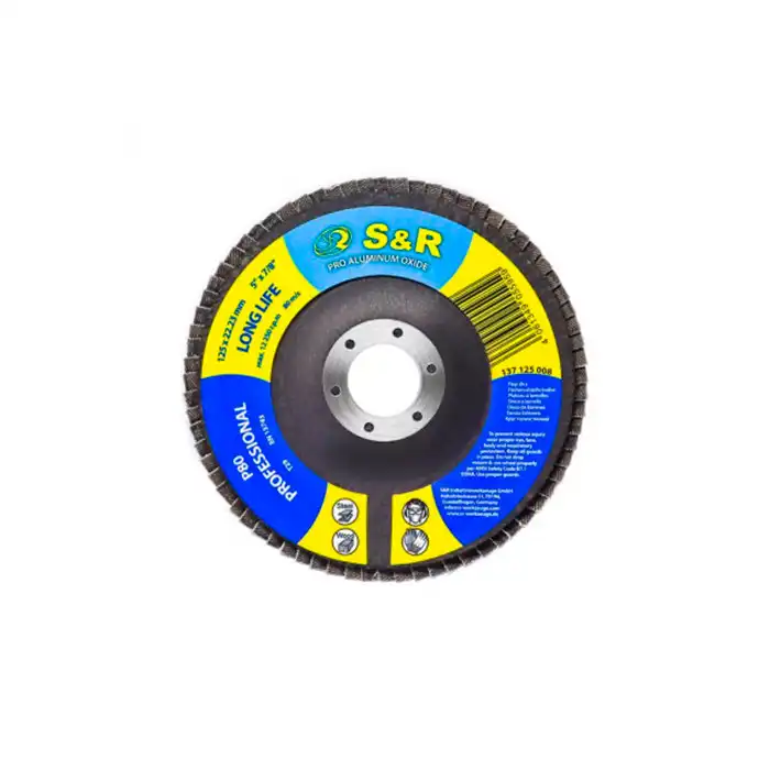 Лепестковый зачистной диск S&R Meister  125/P..