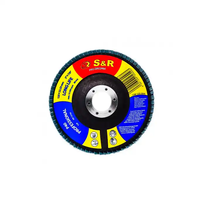 Лепестковый зачистной диск S&R Meister  125/P..