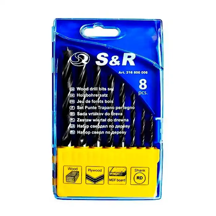 Набор сверл по дереву S&R Meister ..
