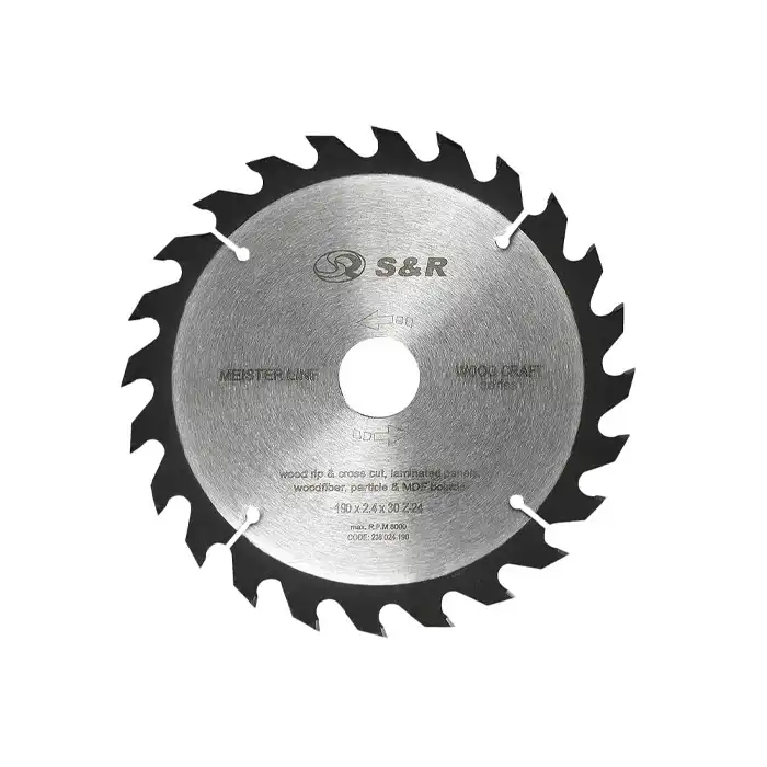 Пильный диск по дереву S&R Meister Wood Craft..