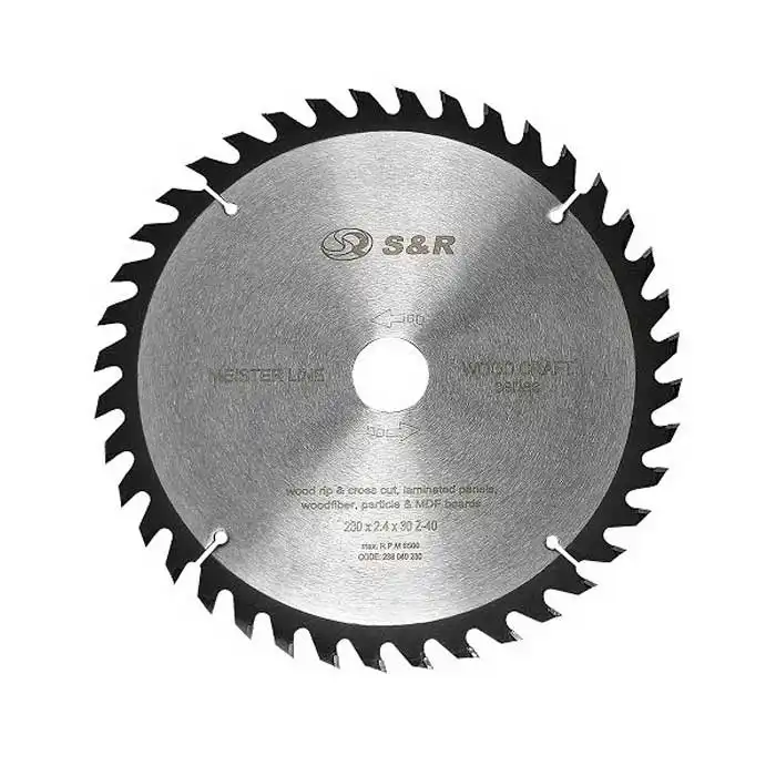 Пильный диск по дереву S&R Meister Wood Craft..