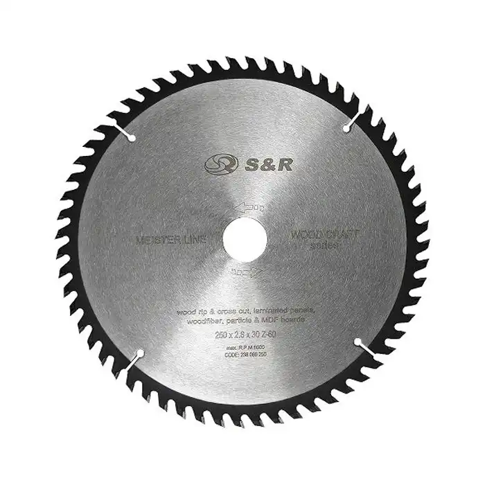 Пильный диск по дереву S&R Meister Wood Craft..