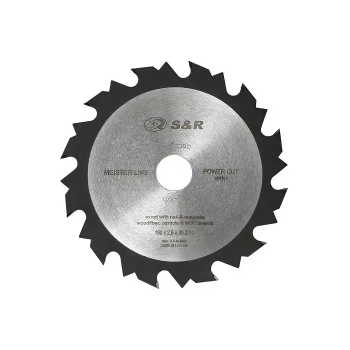 Пильный диск по дереву S&R Meister Power Cut ..