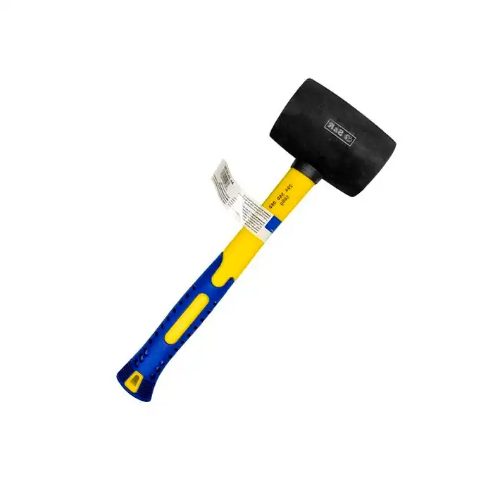 Молоток резиновый S&R  680G черный..