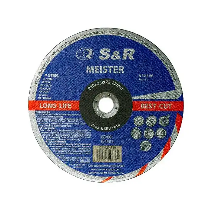 Диск абразивный S&R Meister A30SBF..