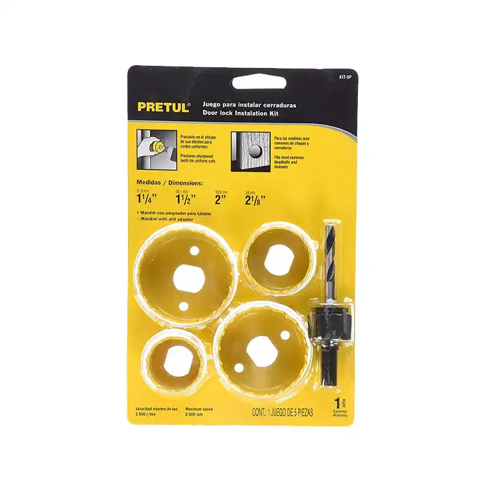 Набор коронок по дереву Pretul Kit-5P..