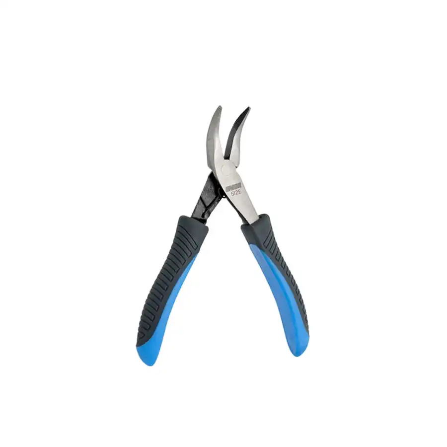 Тонконосые загнутые мини-плоскогубцы UNIOR 51..