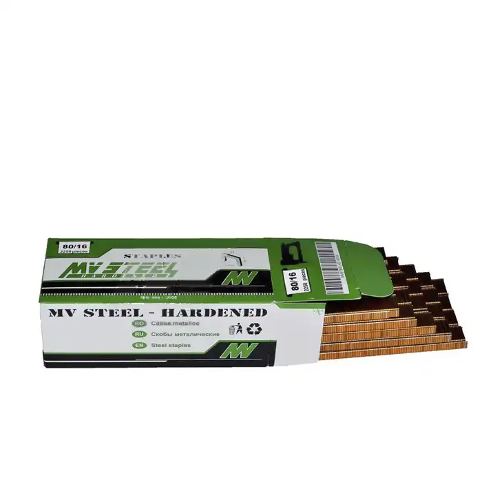 Скобы MVSTEEL 80/16..