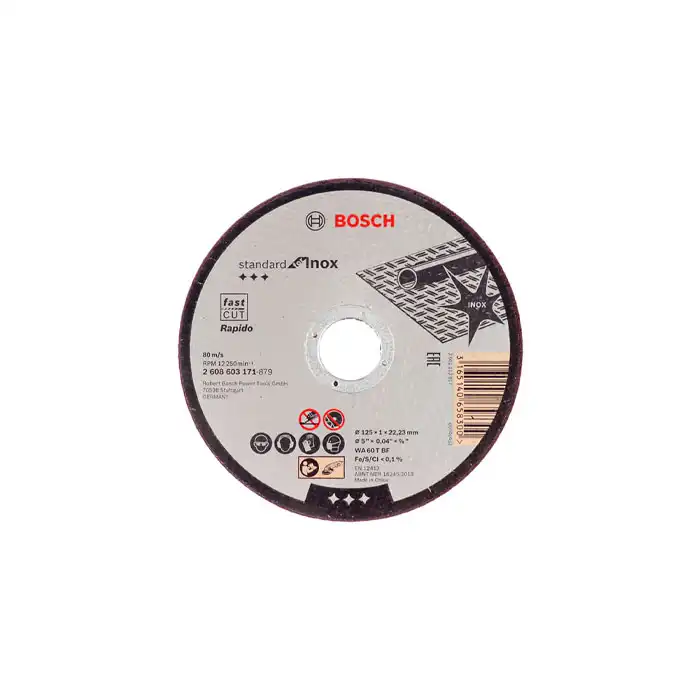 Диск абразивный Bosch Standard 125x1х22.2..