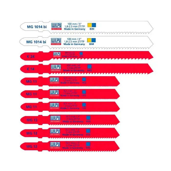 Набор пилок WILPU SET METALL ..