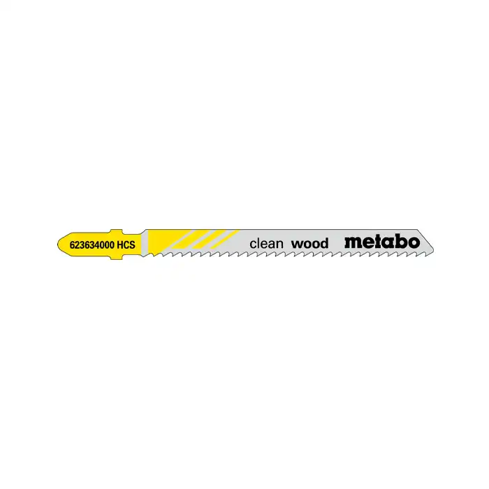 Пилка для электролобзика Metabo Clean Wood T1..