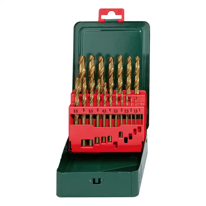 Набор сверл по металлу METABO HSS-TIN 19..