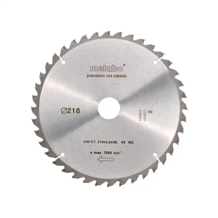 Пильный диск по дереву METABO HW/CT..