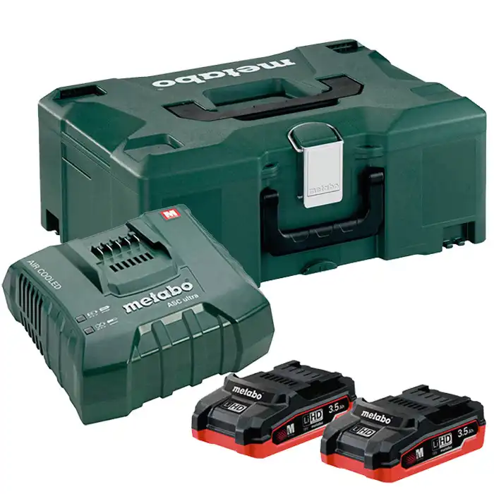 Комплект аккумуляторов Metabo LiHD 2x3.5 Ah +..