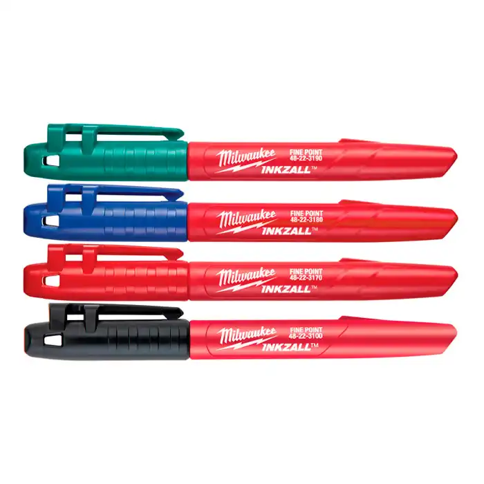 Набор тонких цветных маркеров Milwaukee ..