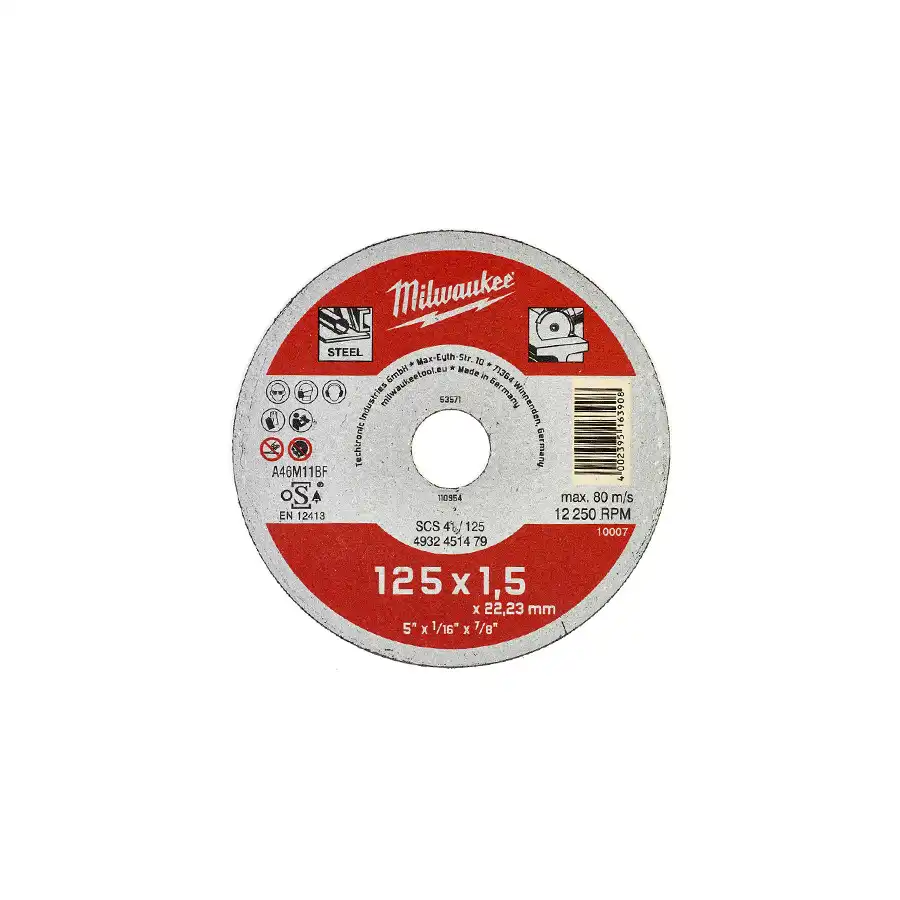 Диск абразивный MILWAUKEE 4932451479 - 125*1...