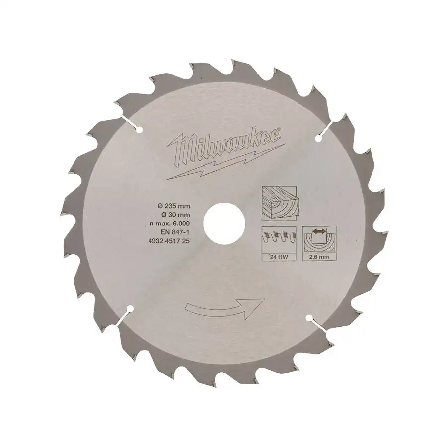 Пильный диск по дереву MILWAUKEE 4932451725..