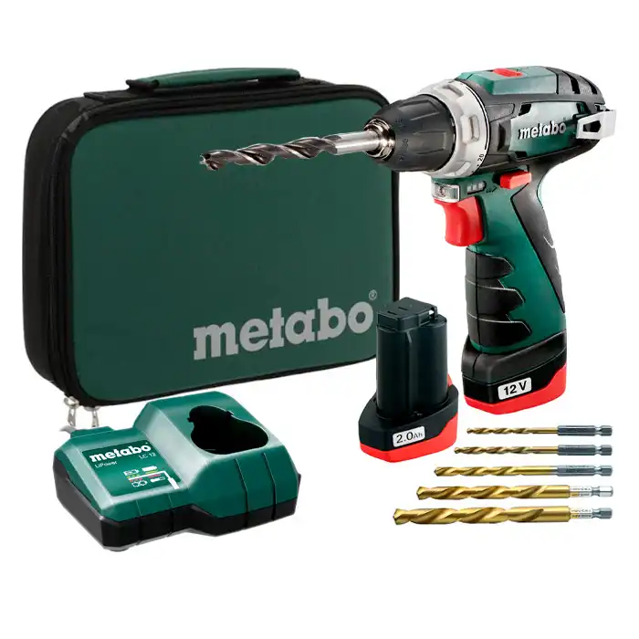 Аккумуляторный шуруповерт Metabo PowerMaxx BS..