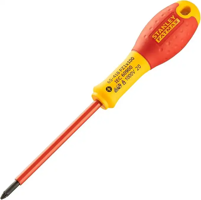Отвертка Stanley Fatmax PZ1x100mm VDE 1000V 0..