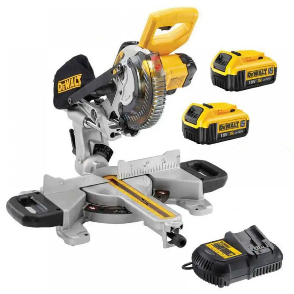 Аккумуляторная торцовочная пила DeWALT DCS365..