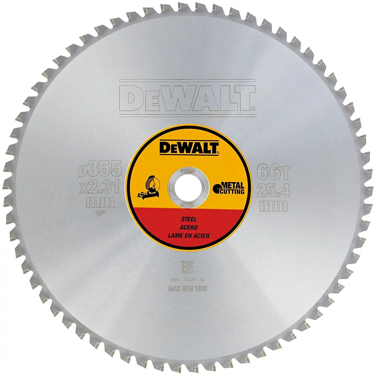 Пильный диск DEWALT 355x25.4mm 66T DT1926..