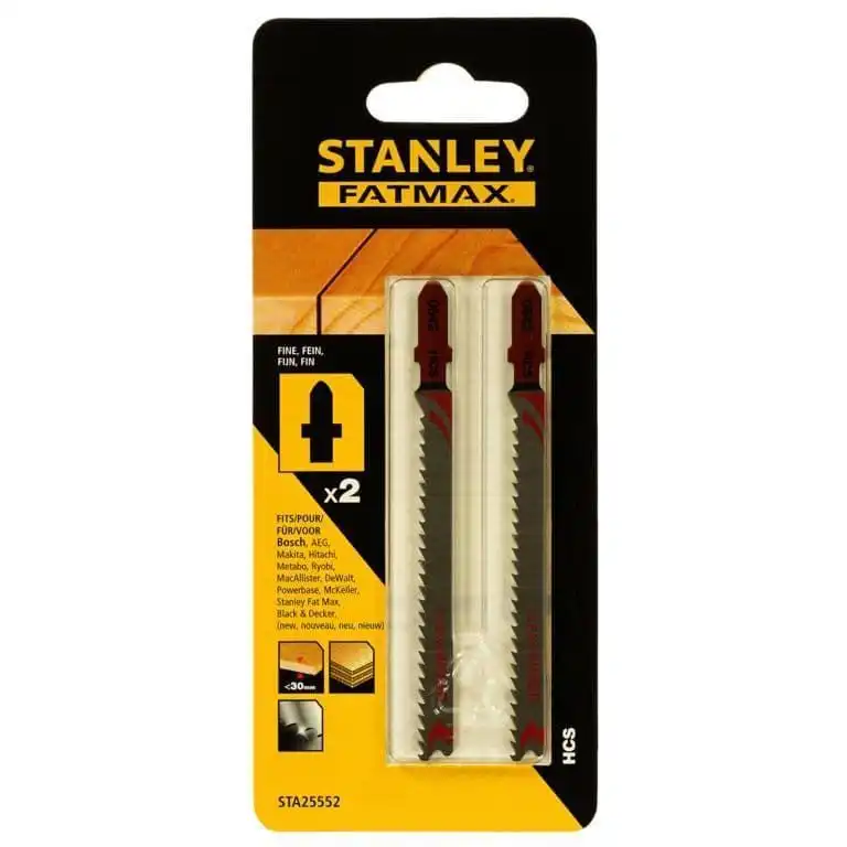 Пилки для лобзика Stanley STA21042..