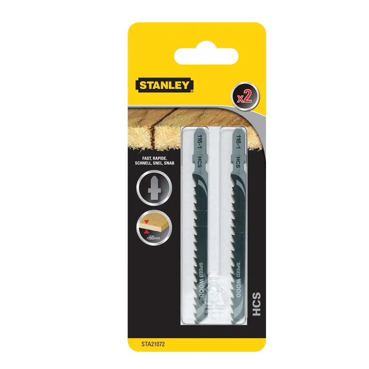 Пилки для лобзика Stanley STA21072..